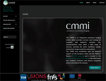 Tablet Screenshot of cmmi.be