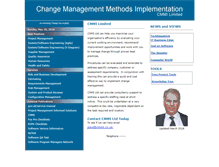 Tablet Screenshot of cmmi.co.uk
